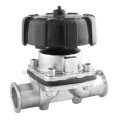 Stainless Steel Material Sanitary Clamped Diaphragm Valve